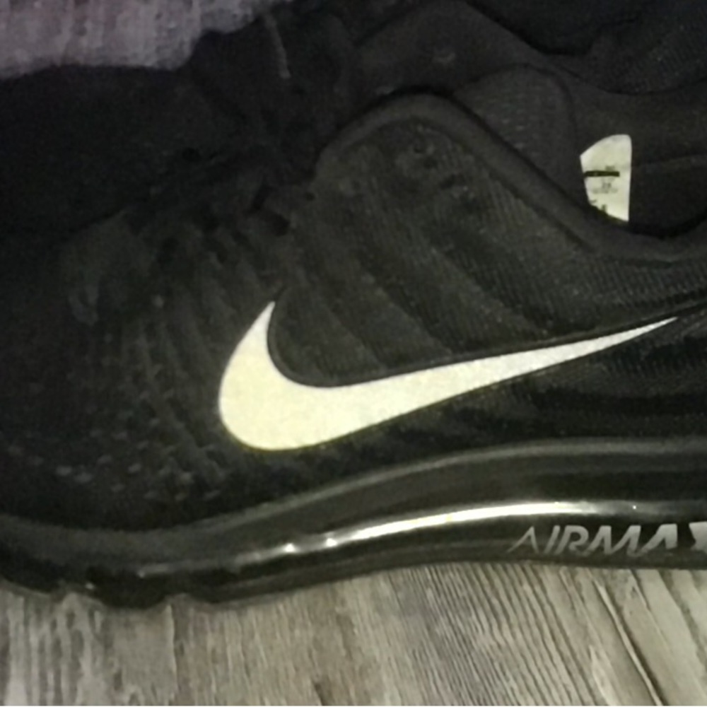 Nike Air Max Black and White Sneakers